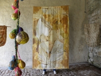143 x 300 cm, lino stampato